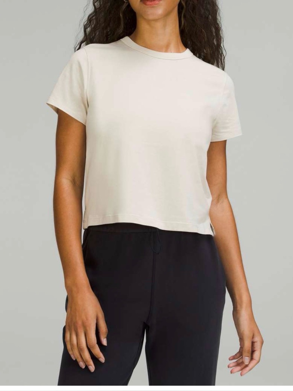 Lululemon Classic-Fit cotton blend t shirt